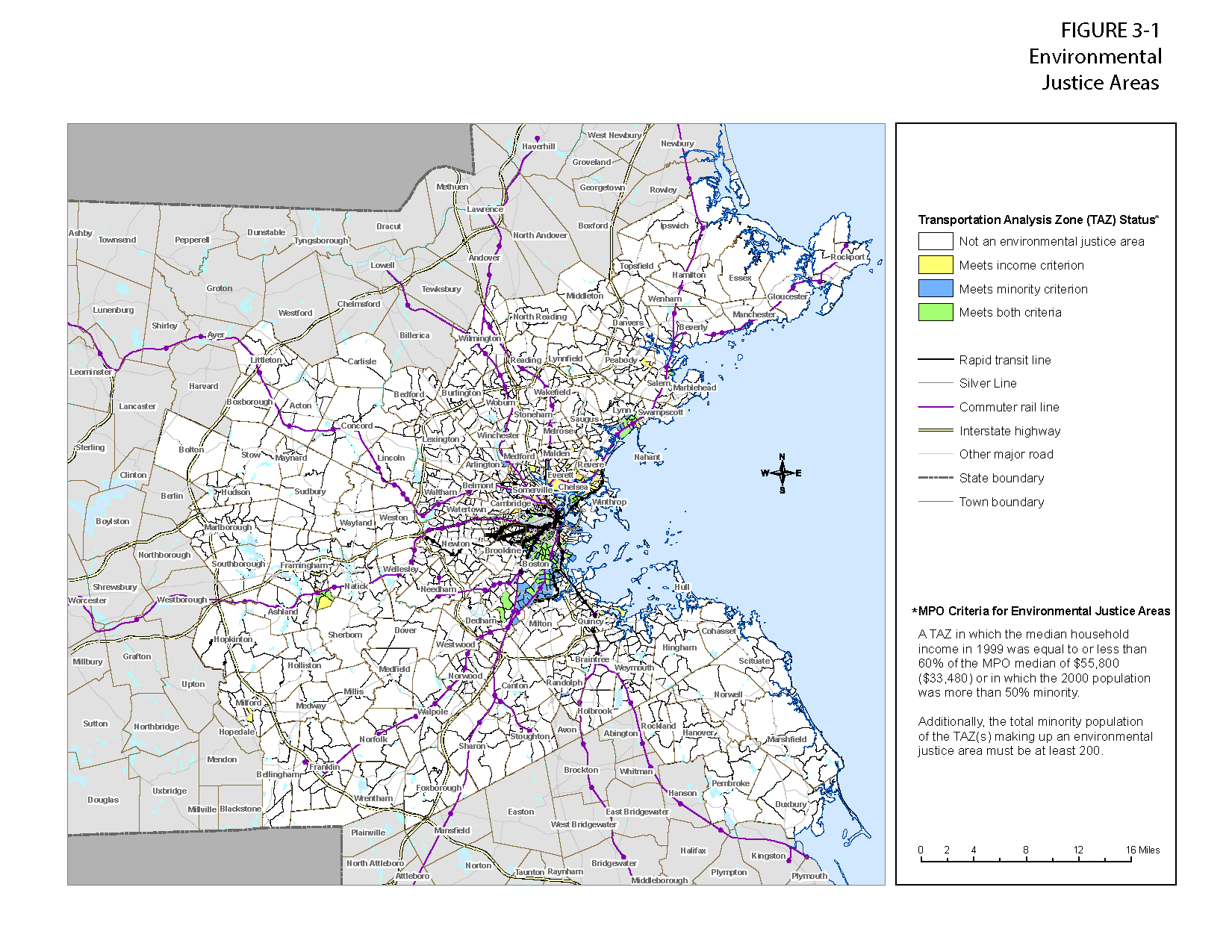 Figure 3-1: Environmental Justice AreasMAP